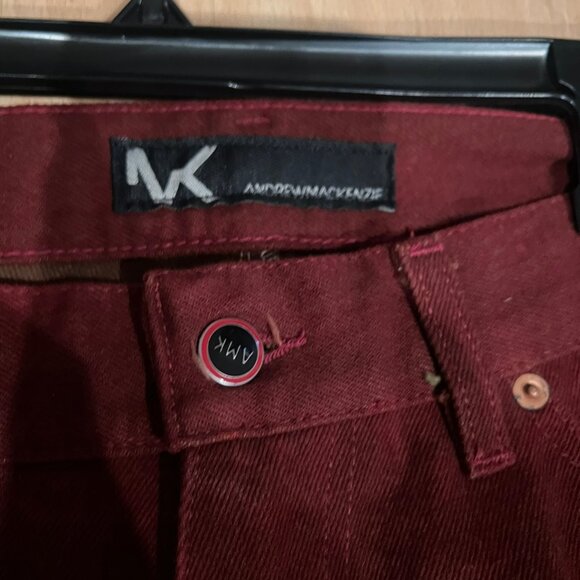 MENS ANDREW MACKENZIE BARREL DICE EMBROIDERED PANTS SIZE 48 EU / 32 US SAMPLE - Picture 4 of 8